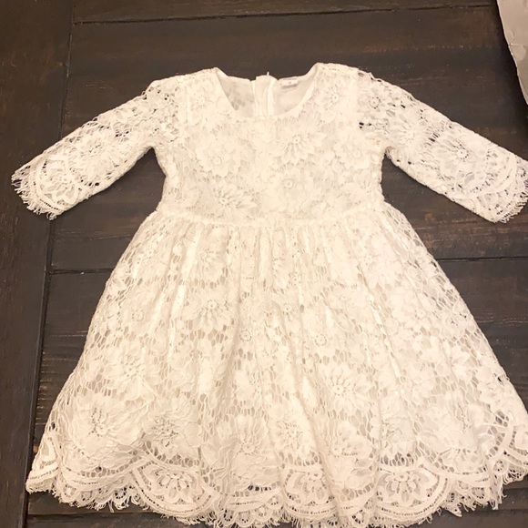 Zara and Pippa and Julie Size 3T Bundle Dresses and Sweater - Picture 3 of 4